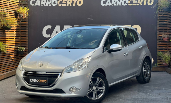 Peugeot 208 Griffe 1.6 Aut. 2014 Flex  Com Teto Panoramico