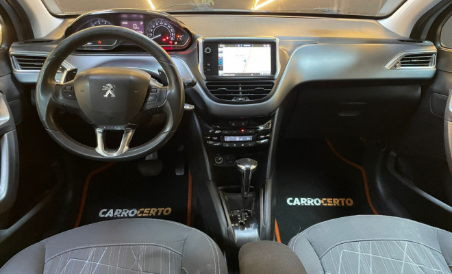 Peugeot 208 Griffe 1.6  Aut. 2014 Flex TETO PANORAMICO  100% FINANCIADO-4