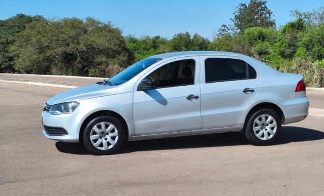 VW - VolksWagen VOYAGE  Trendline 1.0 T.Flex 8V 4p 2015 Flex-3