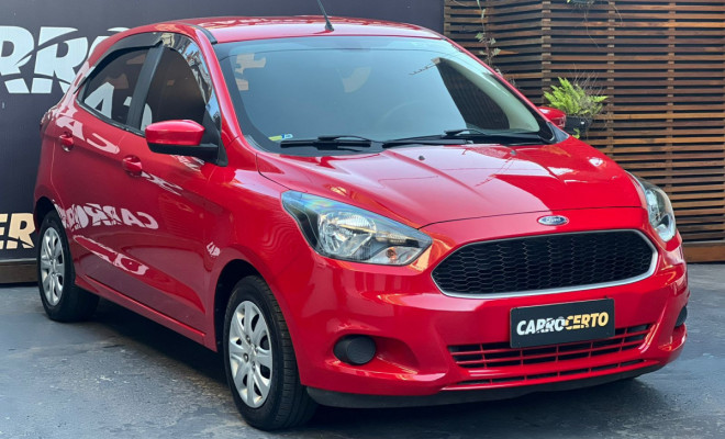 Ford Ka 1.0 SE 2018 Flex   ótimo para dia a dia-1