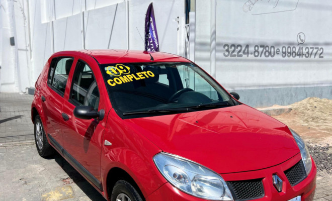 Renault SANDERO Expression Hi-Flex 1.0 16V 5p 2009 Flex-0