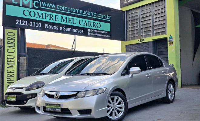 Honda Civic Sedan LXS 1.8/1.8 Flex 16V Mec. 4p 2008 Flex