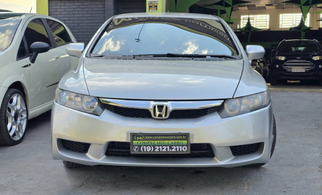 Honda Civic Sedan LXS 1.8/1.8 Flex 16V Mec. 4p 2008 Flex-0