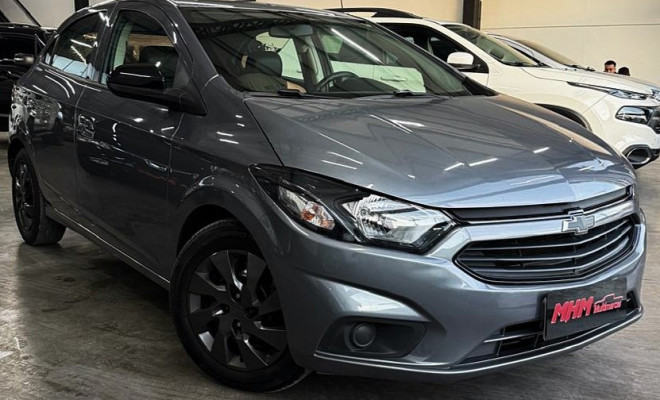 GM - Chevrolet ONIX HATCH Joy 1.0 Silver-0