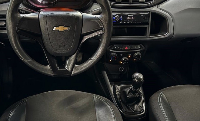 GM - Chevrolet ONIX HATCH Joy 1.0 Silver-3