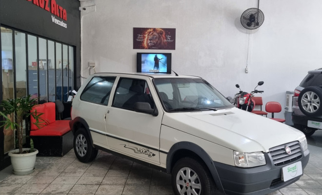 Fiat Uno Mille WAY ECONOMY 1.0 F.Flex 2p 2013 Flex-1