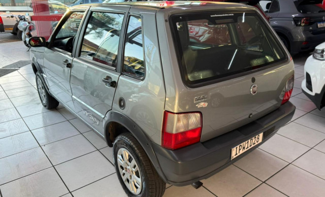 Fiat Uno Mille Celeb. WAY ECON. 1.0 F.Flex 4p 2010 Flex-3