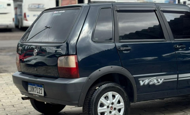 Fiat Uno Mille WAY ECONOMY 1.0 F.Flex 4p 2011 Flex-2