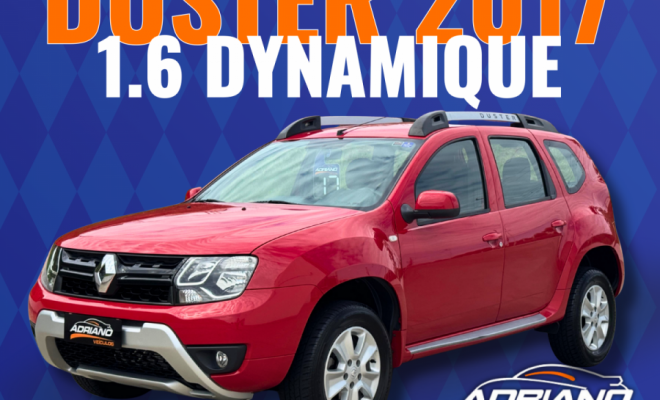 DUSTER Dynamique 1.6 2017 – Prepare-se para encarar o dia a dia com estilo, robustez inconfundível e a confiança que só um SUV completo pode oferecer!-15