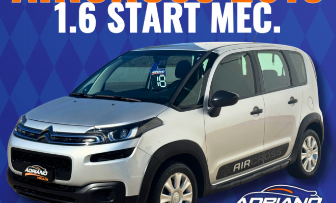 AIRCROSS Start 1.6 Mec. 2018 - A SUV compacta que oferece praticidade e conforto para a sua rotina!-19