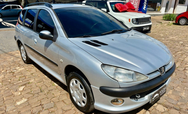 Peugeot 206 SW Moonlight 1.4 Flex 8V 5p 2008 Flex-0