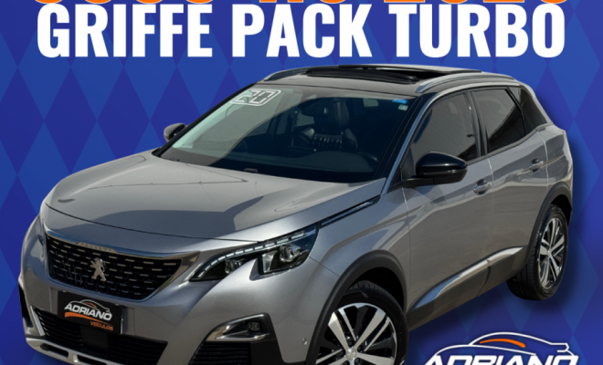 SUV 3008 Griffe Pack 1.6 Turbo Aut. 2020 – A SUV que eleva sua experiência ao dirigir, com design futurista e tecnologia de ponta!-23