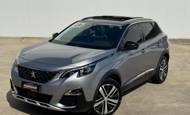SUV 3008 Griffe Pack 1.6 Turbo Aut. 2020 – A SUV que eleva sua experiência ao dirigir, com design futurista e tecnologia de ponta!