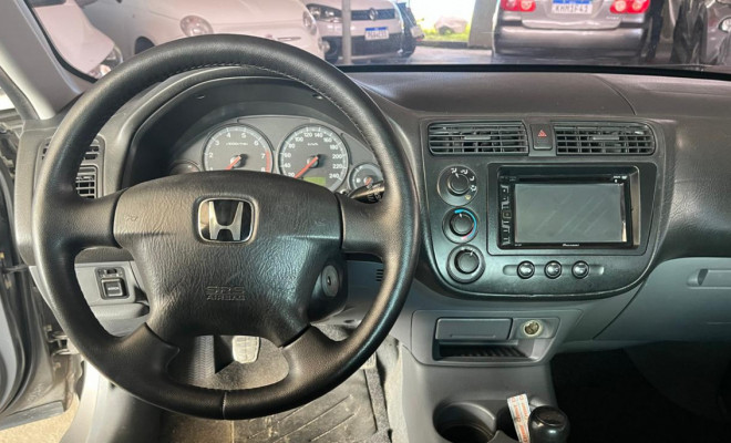 Honda Civic Sedan LX 1.7 16V 115cv Mec. 4p 2006 Flex-6