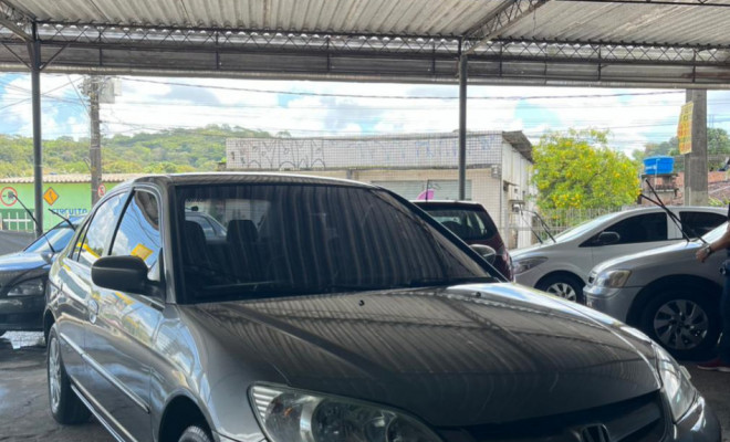 Honda Civic Sedan LX 1.7 16V 115cv Mec. 4p 2006 Flex-0
