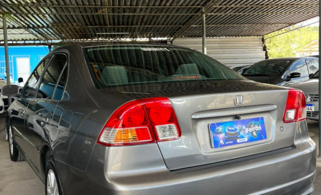 Honda Civic Sedan LX 1.7 16V 115cv Mec. 4p 2006 Flex-2