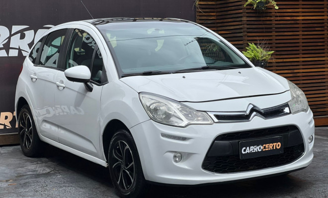 Citroën C3 Tendance 1.5  2013 Flex Manual  C/Teto Zenith-1