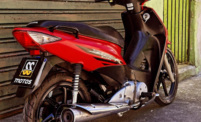 HONDA BIZ 125+ 2008 top de LINHA-2