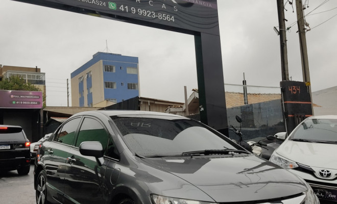 Honda Civic Sedan LXS 1.8/1.8 Flex 16V Aut. 4p 2008 Flex-0
