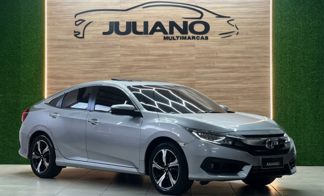 Honda Civic Sedan TOURING 1.5 Turbo 16V Aut.4p 2018 Gasolina