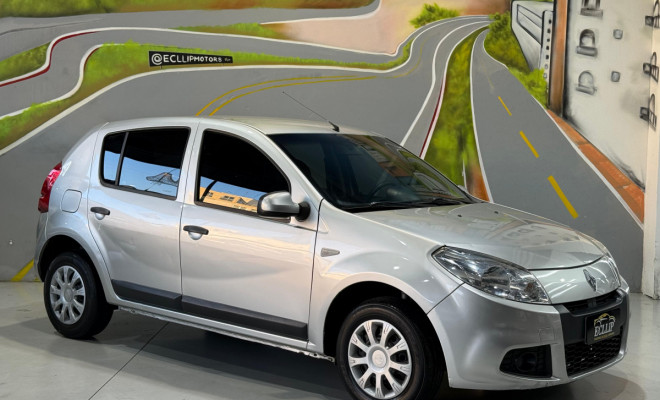 Renault SANDERO Expression Hi-Flex 1.0 16V 5p 2012 Flex-0