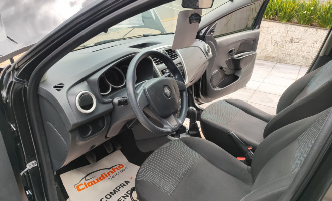 Renault SANDERO Authentique Hi-Power 1.0 16V 5p 2015 Flex-9