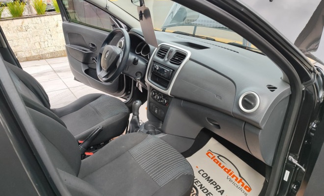 Renault SANDERO Authentique Hi-Power 1.0 16V 5p 2015 Flex-8