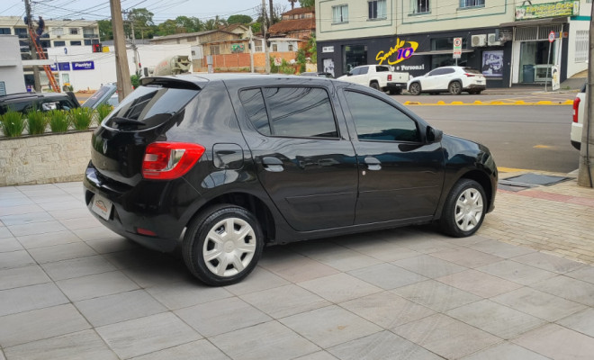 Renault SANDERO Authentique Hi-Power 1.0 16V 5p 2015 Flex-1