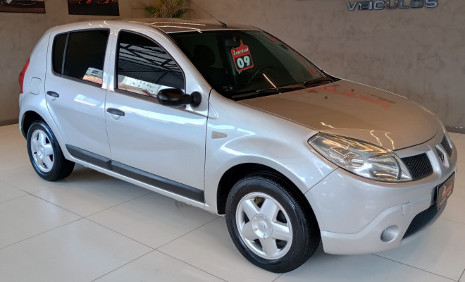 Renault SANDERO Expression Hi-Flex 1.6 8V 5p 2009 Flex-0