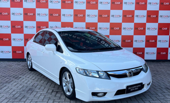 Honda Civic Sedan LXS 1.8/1.8 Flex 16V Mec. 4p 2010 Flex