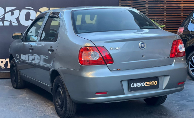 Fiat Siena Celebration 1.0 Fire  2007 Flex  100% financiado-3