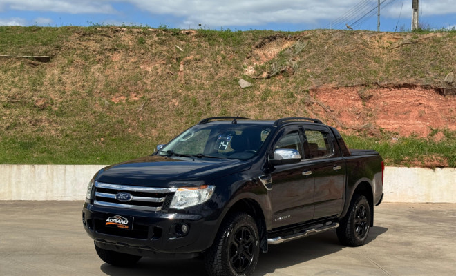 RANGER LIMITED 2.5 FLEX 2014 - A picape completa, com procedência impecável!