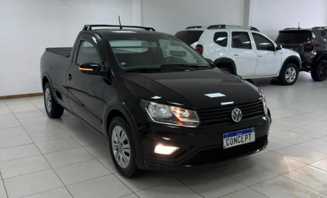 VW - VolksWagen Saveiro Trendline 1.6 T.Flex 8V 2017 Flex-1