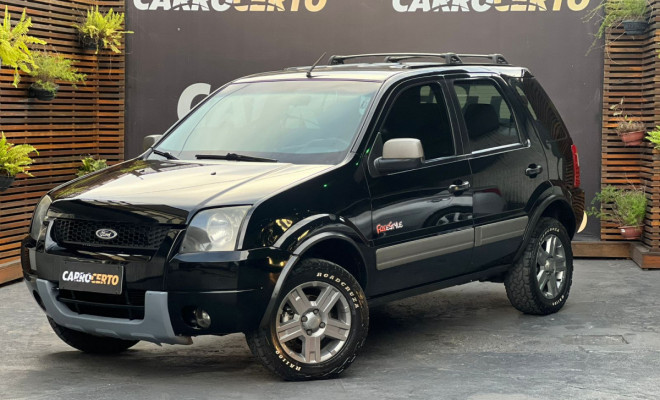 Ford EcoSport XLT FREESTYLE 1.6  2007 Flex  100% Financiado