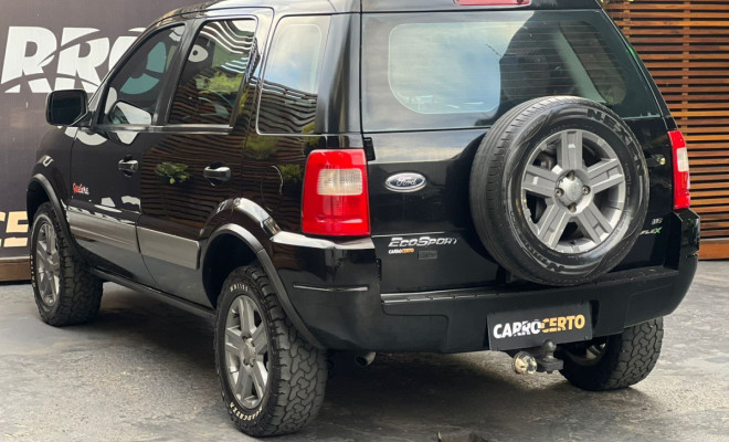 Ford EcoSport XLT FREESTYLE 1.6  2007 Flex  100% Financiado-3