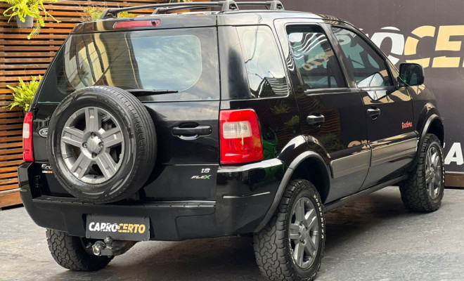 Ford EcoSport XLT FREESTYLE 1.6  2007 Flex  100% Financiado-2
