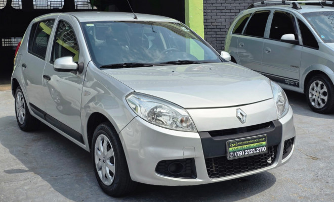 Renault SANDERO Expression Hi-Flex 1.6 8V 5p 2012 Flex-1