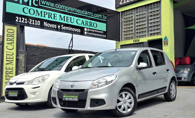 Renault SANDERO Expression Hi-Flex 1.6 8V 5p 2012 Flex