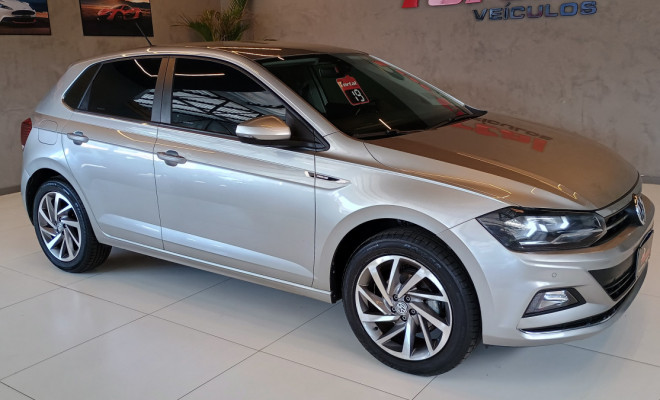 VW - VolksWagen Polo Highline 200 TSI 1.0 Flex 12V Aut. 2019 Flex-0