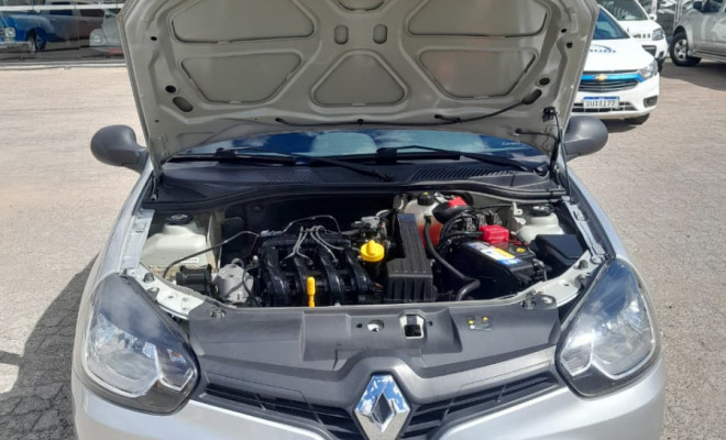 Renault Clio Authentique 1.0/1.0 Hi-Power 16V 3p 2015 Flex-12