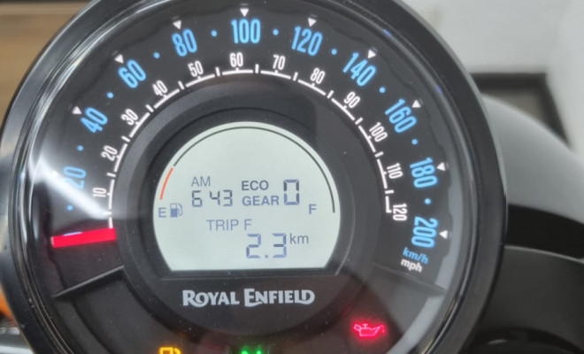Royal Enfield Shotgun 650cc ABS Zero KM Gasolina-4