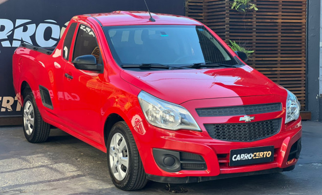 GM - Chevrolet MONTANA LS 1.4  2017 Flex   Pra quem procura Utilitário-1
