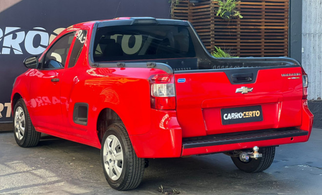 GM - Chevrolet MONTANA LS 1.4  2017 Flex   Pra quem procura Utilitário-3
