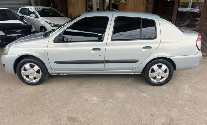 Renault Clio Sed. Authentique Hi-Flex 1.6 16V 4p 2009 Flex-0