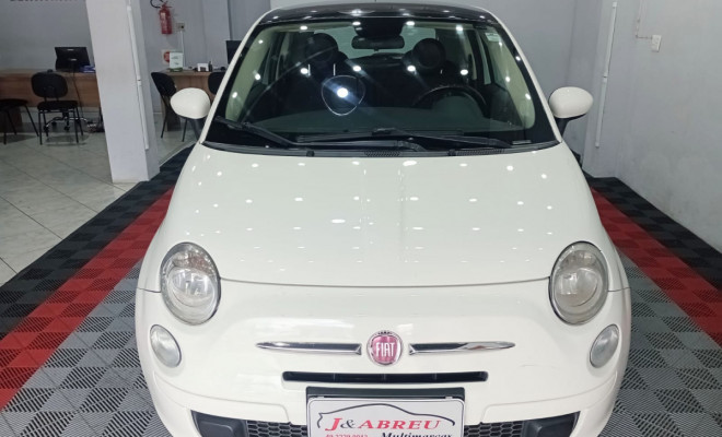 Fiat 500 Cult 1.4 Flex 8V EVO Dualogic 2014 Flex-0