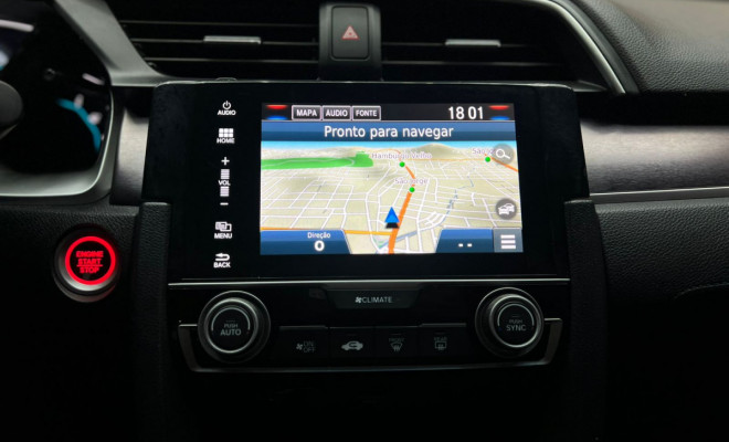 Honda Civic Sedan TOURING 1.5 Turbo 16V Aut.4p 2018 Gasolina-9