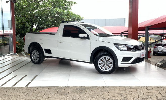 VW - VolksWagen Saveiro Trendline 1.6 T.Flex 8V 2019 Flex-1