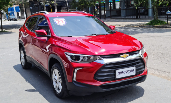🚘 Chevrolet Tracker LT 1.0 Turbo 2021 – Vermelha ❤️-0