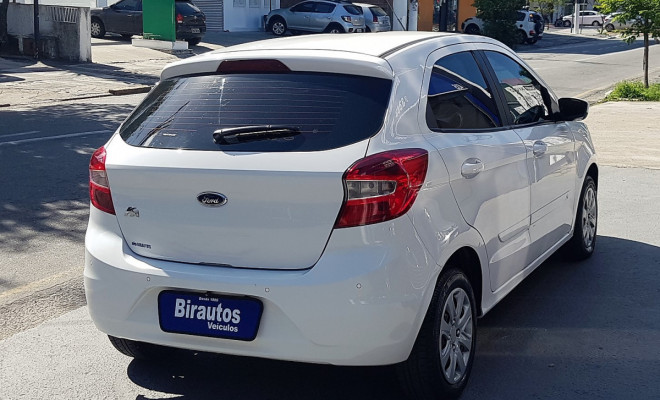 🚗 Ford Ka SE 1.0 2017 Branco – Econômico e completo! 🤍-4
