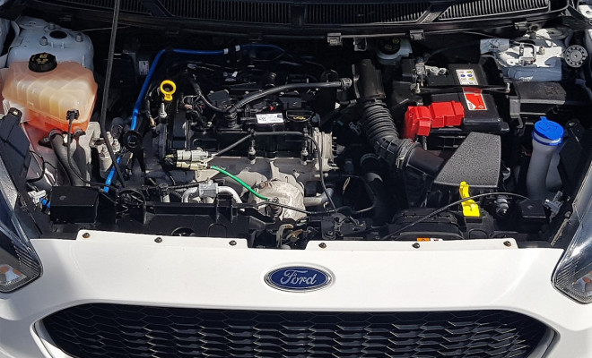🚗 Ford Ka SE 1.0 2017 Branco – Econômico e completo! 🤍-8
